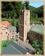 Modell der Wartburg im mini-a-thr-Park